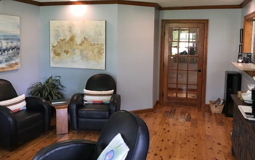 Dental solutions of mississippi waiting area Our Office